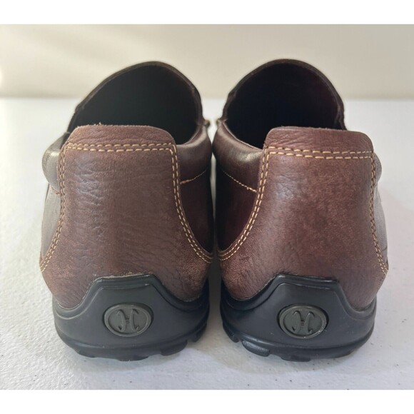 Cole Haan Men 9M Leather Tucker Venetian Driving Loafers French Roast Dark Brown main image 9